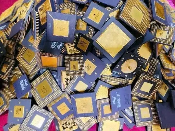 Intel 486 and 386 ceramic cpu scrap best supplier