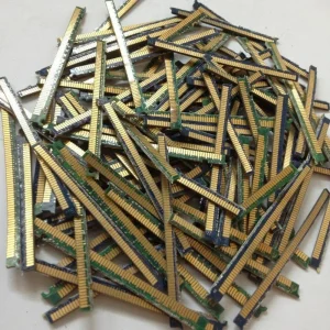 trimmed gold RAM finger scrap for sale